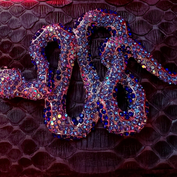 Genuine python clutch bag "SNAKEBAG" - Picture 3 of 5